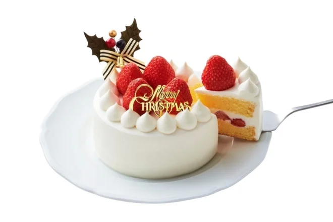 クリスマス ストロベリーショートケーキ（直径約12.5cm）