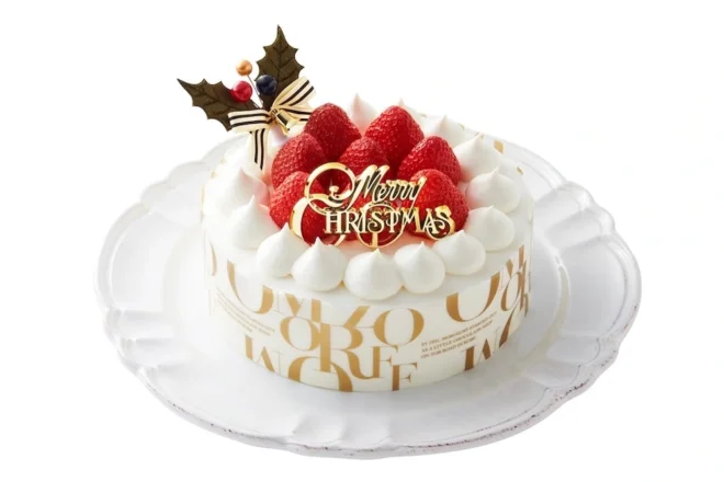 クリスマス ストロベリーショートケーキ（直径約15.5cm）