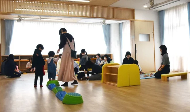 4月にオープンする「ちあふる・ちゅうおう」内の子育て支援室