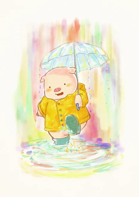 かっぱ巻き太郎「雨遊び」
